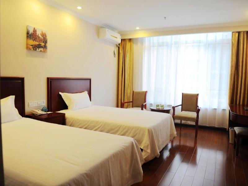 Greentree Inn Hebei Qinhuangdao Peace Avenue Express Hotel Exteriör bild