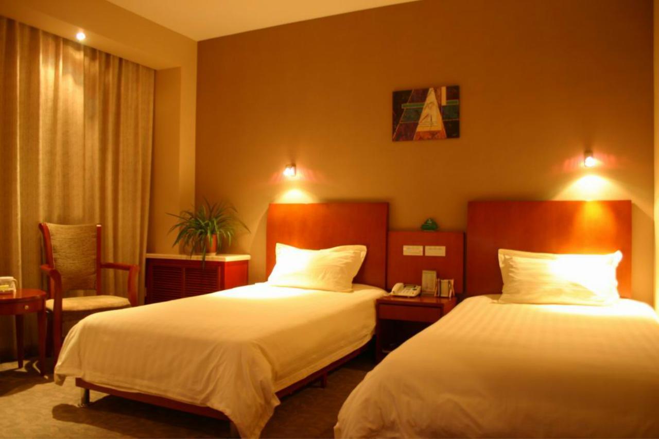 Greentree Inn Hebei Qinhuangdao Peace Avenue Express Hotel Exteriör bild