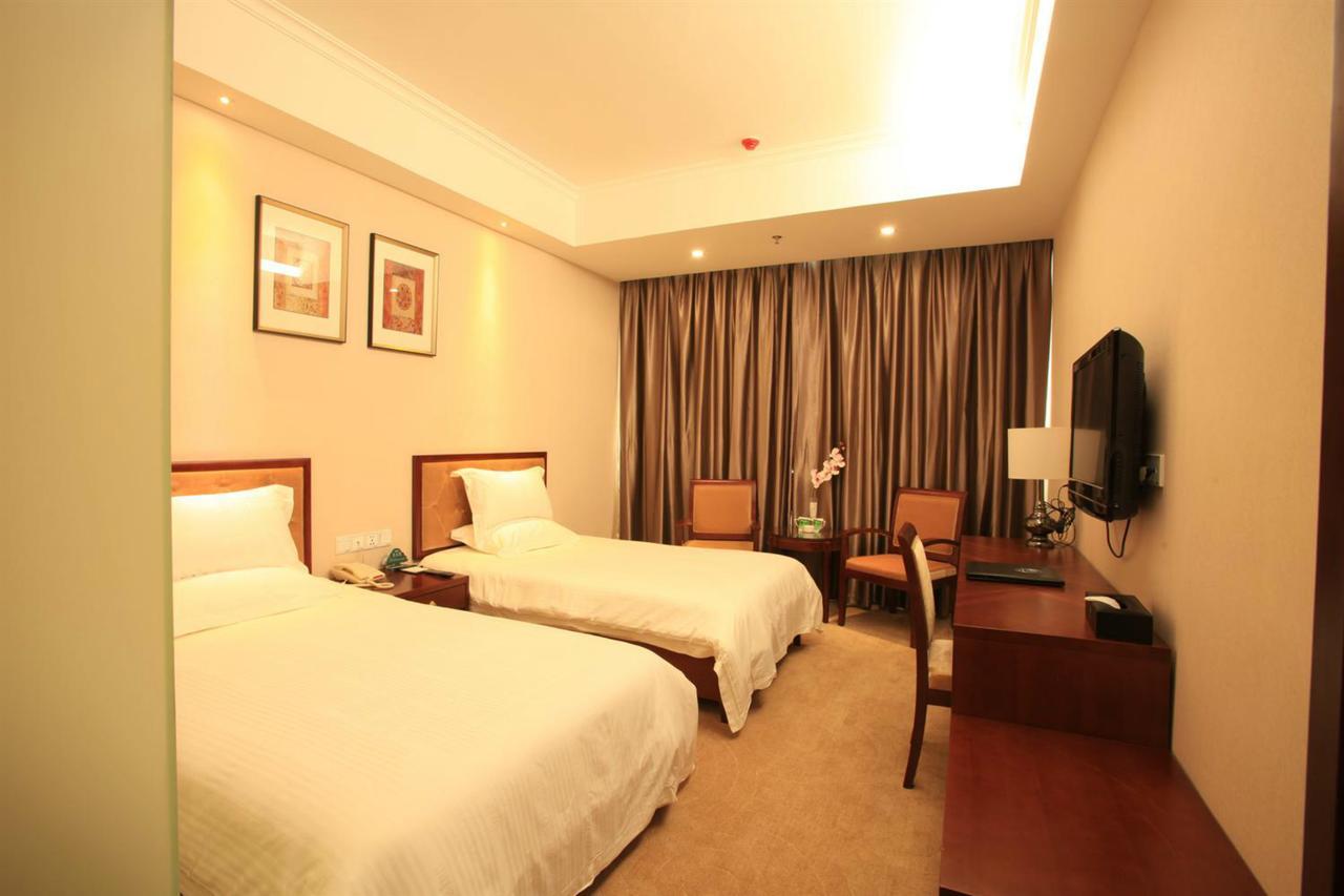Greentree Inn Hebei Qinhuangdao Peace Avenue Express Hotel Exteriör bild
