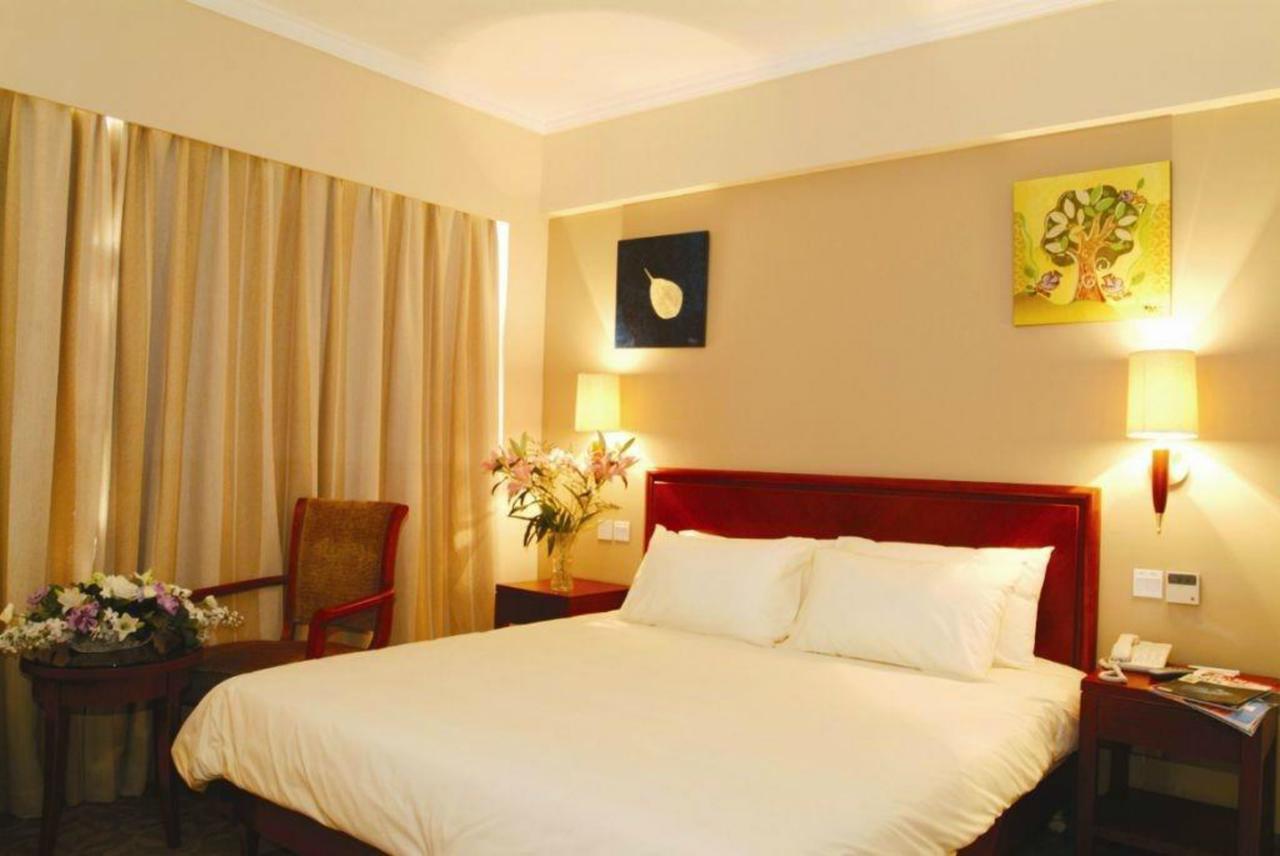 Greentree Inn Hebei Qinhuangdao Peace Avenue Express Hotel Exteriör bild