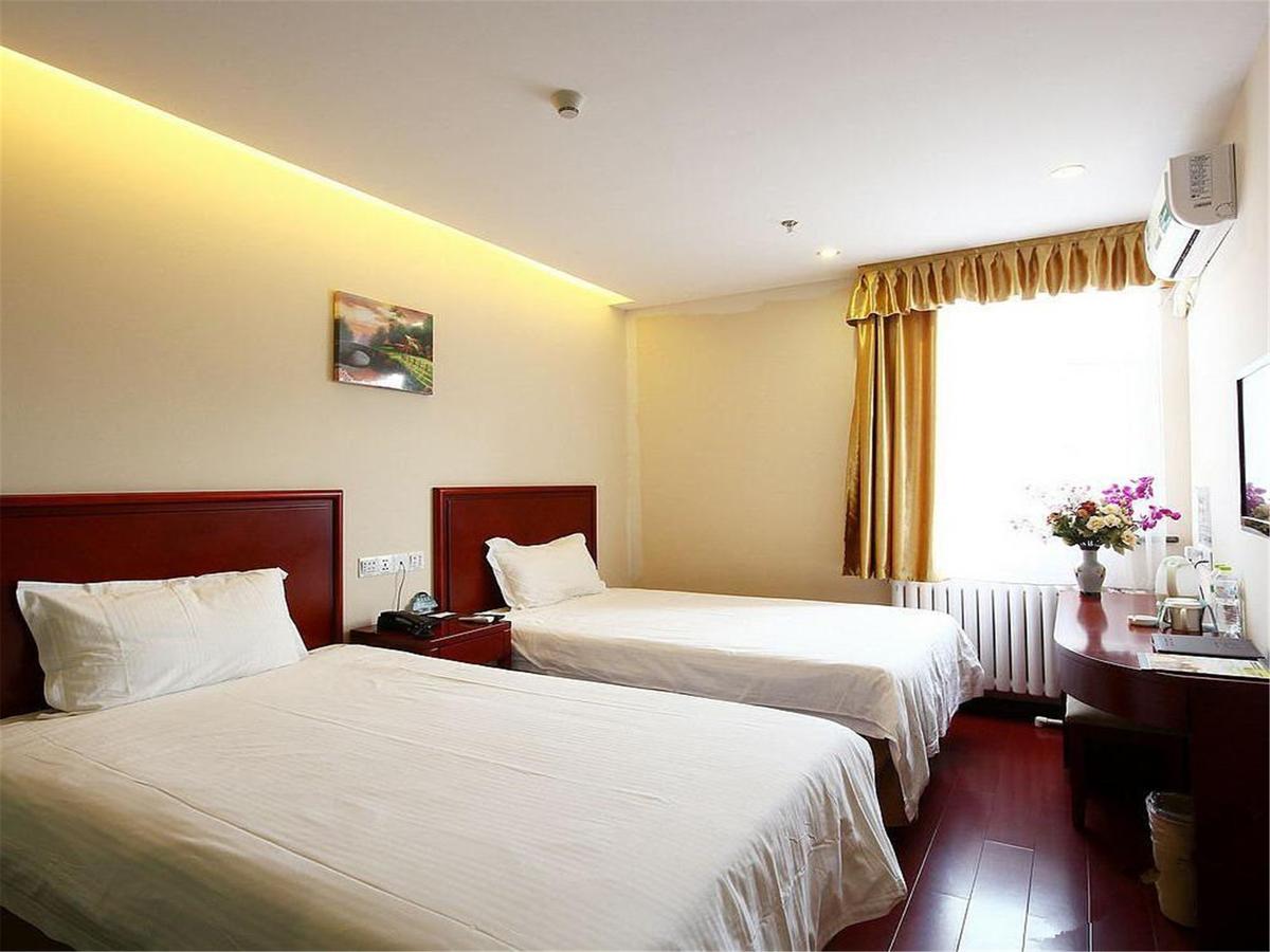 Greentree Inn Hebei Qinhuangdao Peace Avenue Express Hotel Exteriör bild
