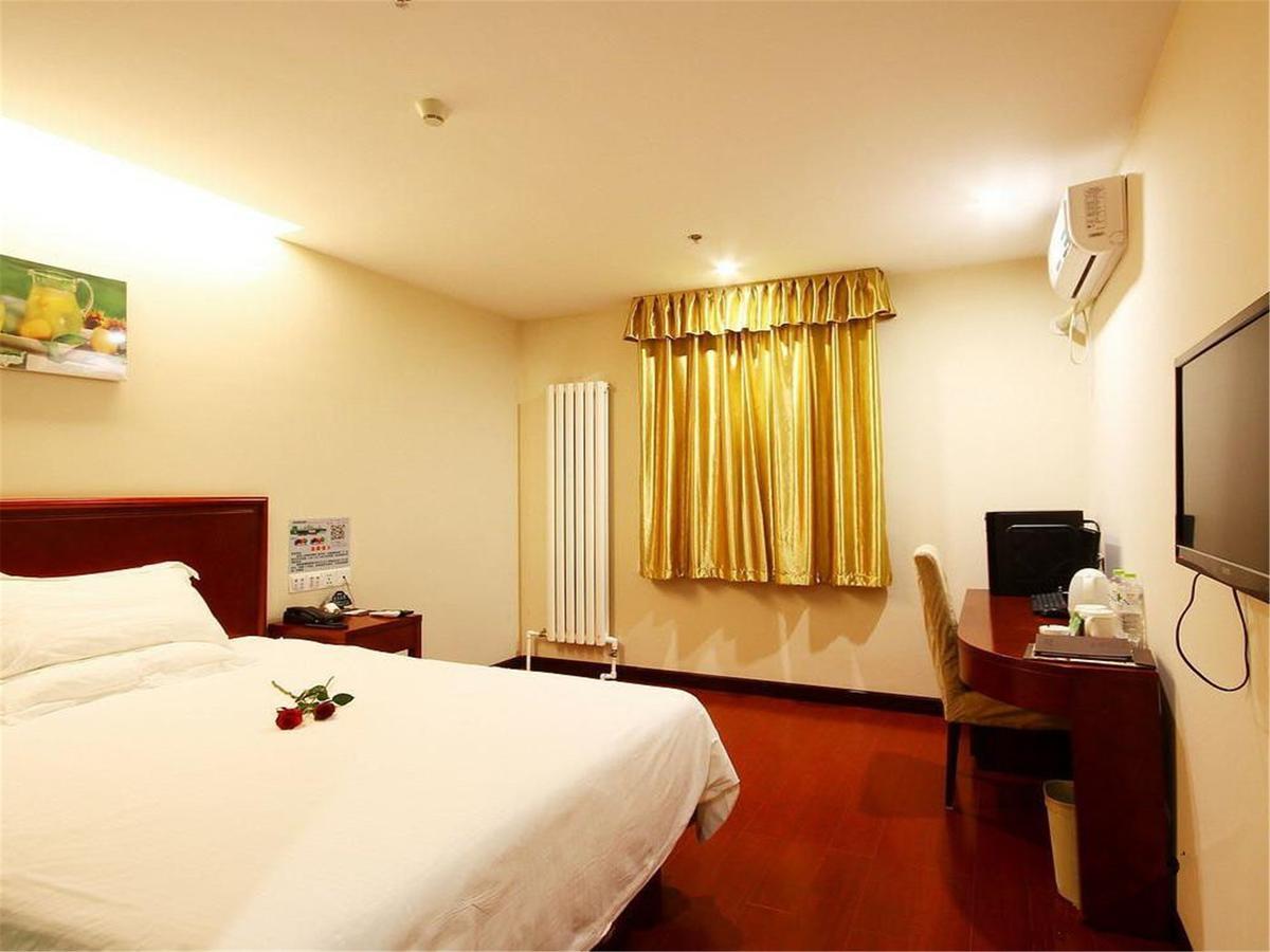 Greentree Inn Hebei Qinhuangdao Peace Avenue Express Hotel Exteriör bild