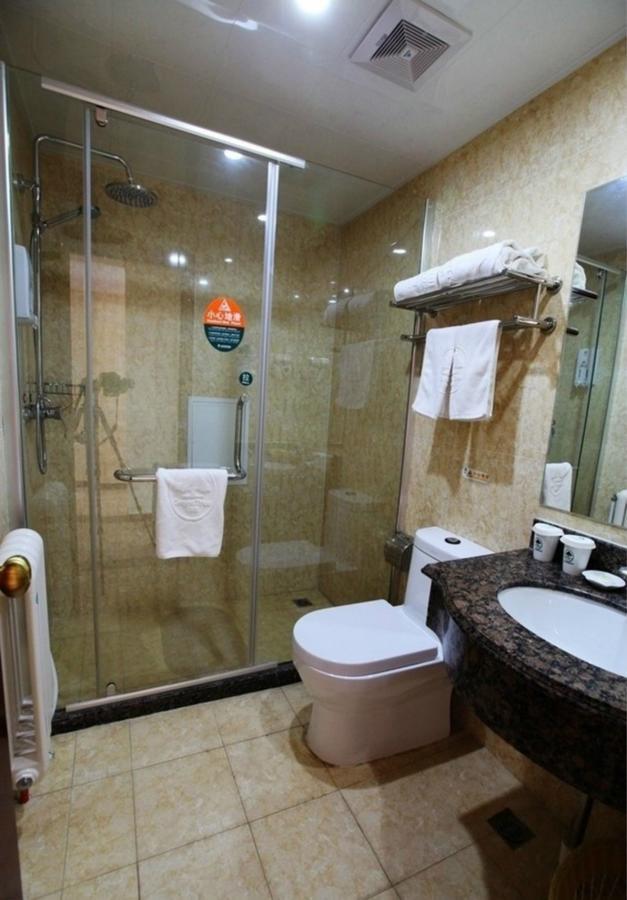 Greentree Inn Hebei Qinhuangdao Peace Avenue Express Hotel Exteriör bild